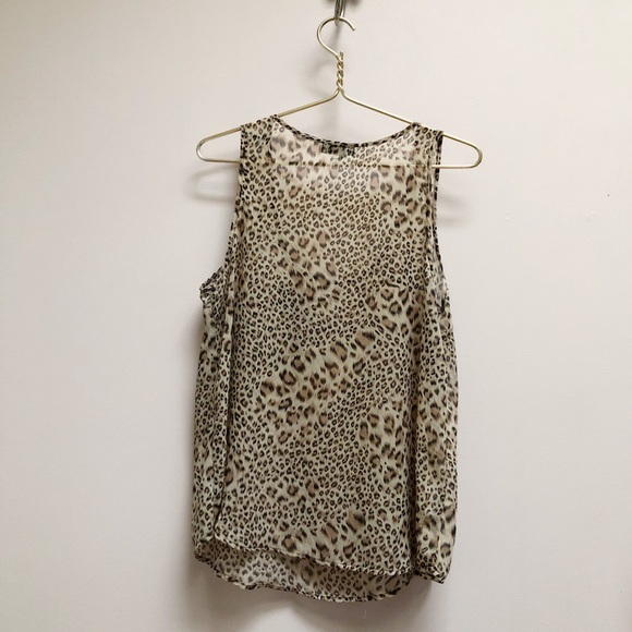 JULES + JAMES LEOPARD TANK - Picture 6 of 9